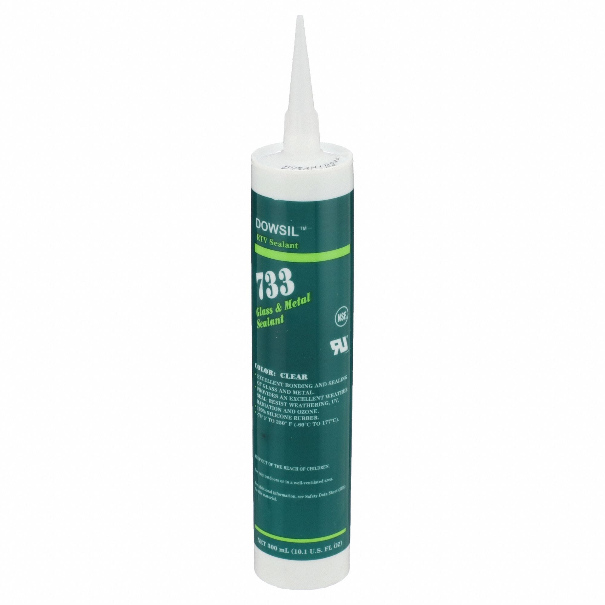 DOW CORNING 99179322 Silicone Sealant Clear 733