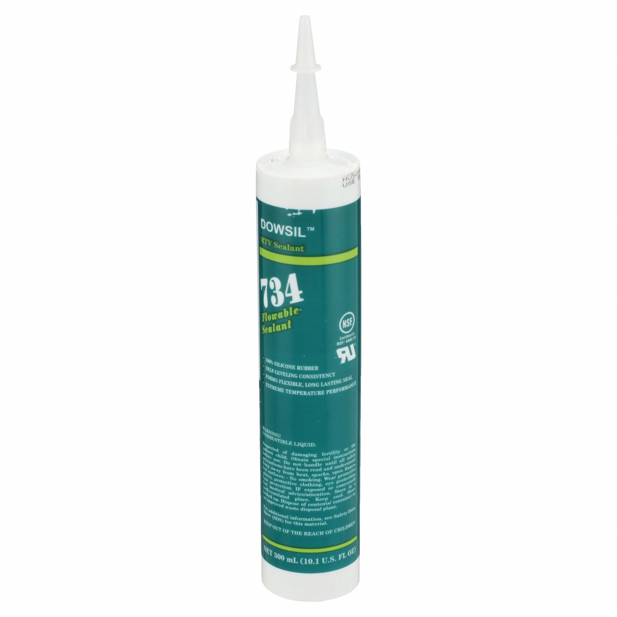 DOW CORNING 99179310 Silicone Sealant Clear 734