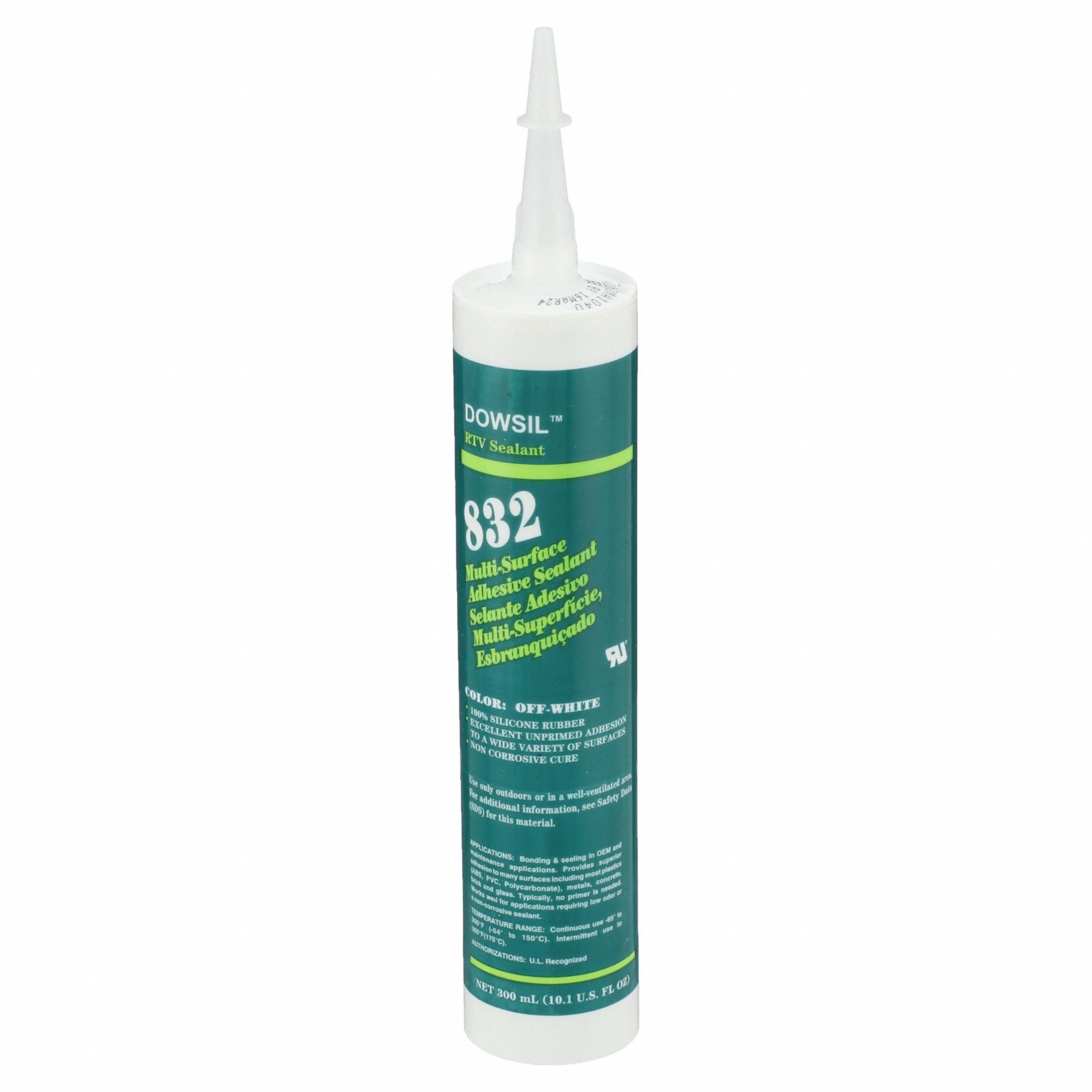 DOW CORNING 99180648 Silicone Sealant White 832