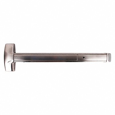 DETEX 10HD6309936 Wide Rim Exit Device Satin Aluminum