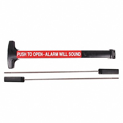 DETEX V50EBCD6289636X96 Vertical Rod Exit Device Satin Aluminum