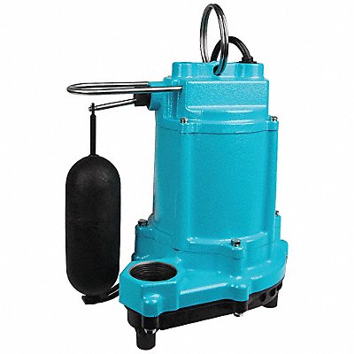 LITTLE GIANT 506807 HP 1/3 Sump Pump Vertical Float