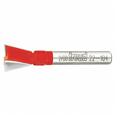 FREUD 22104 Dovetail Cut Profile Router Bit 1/2