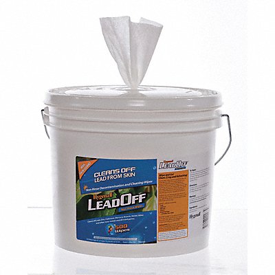 HYGENALL LEADOFF LR910NRTB Lead Removing Wipes Fresh 8inL 6inW PK2
