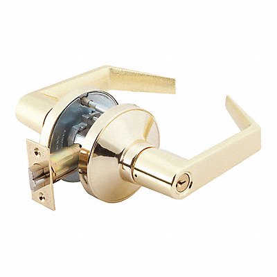 GRAINGER GP116PHL605234ASASCC Door Lever Lockset PHL Angled Style