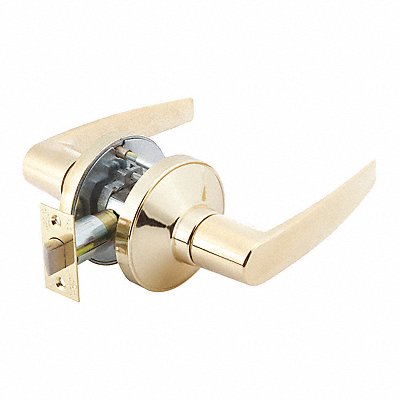 GRAINGER GP126MIA605234ASA Door Lever Lockset MIA Straight Style