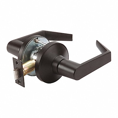 GRAINGER GP126PHL613234ASA Door Lever Lockset PHL Angled Style