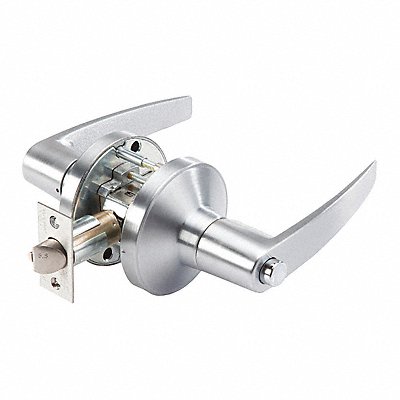 GRAINGER GP176MIA626234ASA Door Lever Lockset MIA Straight Style