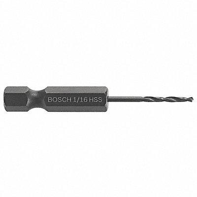 BOSCH BL4131IM Hex Shank Drill 1/16 HSS
