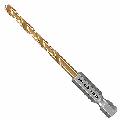 BOSCH TI4137IM Hex Shank Drill 5/32 HSS