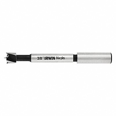 IRWIN 1966895 Forstner Bit Steel 3/8 x 3-1/2
