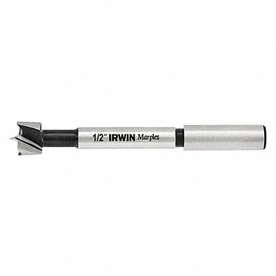 IRWIN 1966896 Forstner Bit Steel 1/2 x 3-1/2