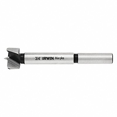 IRWIN 1966898 Forstner Bit Steel 3/4 x 3-1/2