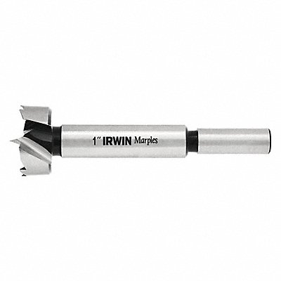 IRWIN 1966900 Forstner Bit Steel 1 x 3-1/2