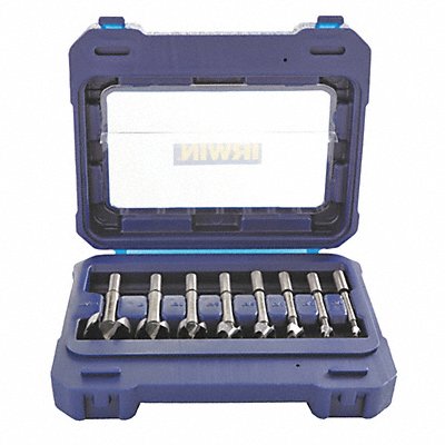 IRWIN 1966892 Forstener Bit Set 1/4 to 1-3/8 8 pc.