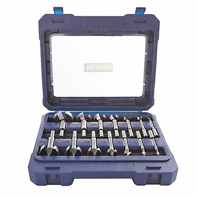 IRWIN 1966893 Forstner Drill Set 14pc Carbon Steel