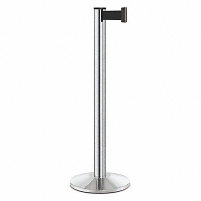 LAVI 503000ACLBK J5955 Barrier Post Steel Chrome