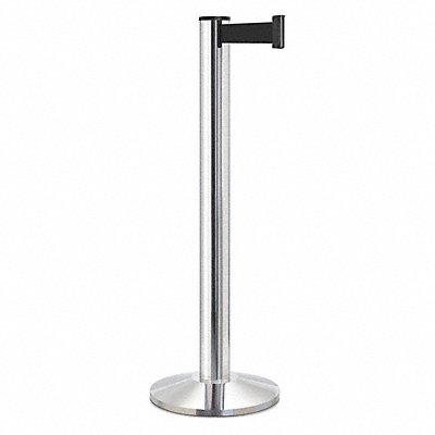 LAVI 503100ACLBK J5956 Barrier Post Steel Chrome