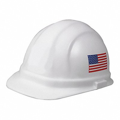 ERB SAFETY 19950 Hard Hat Type 1 Class E Ratchet White