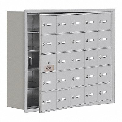 SALSBURY INDUSTRIES 1915825ARK Locker 5x5Lockers Slvr 30 x36 x9