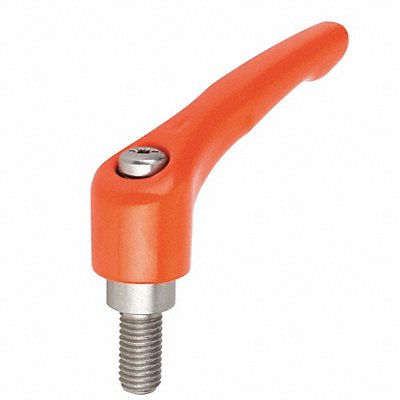 KIPP K01230042X10 Adjustable Handle M4 Zinc