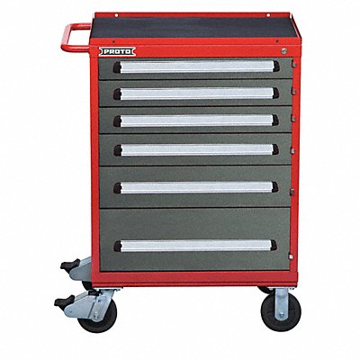 PROTO J5630426SG Rolling Tool Cabinet Red Ind Prem Duty