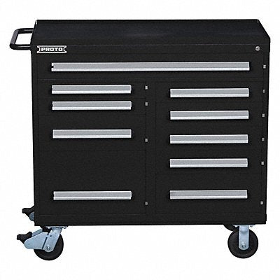 PROTO J56454210BK Rolling Tool Cabinet Blk Ind Prem Duty