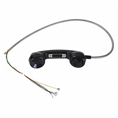 HUBBELL GAI-TRONICS 10117003 Handset Kit Black Plastic