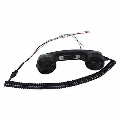 HUBBELL GAI-TRONICS 12515007 Handset Kit Black Plastic