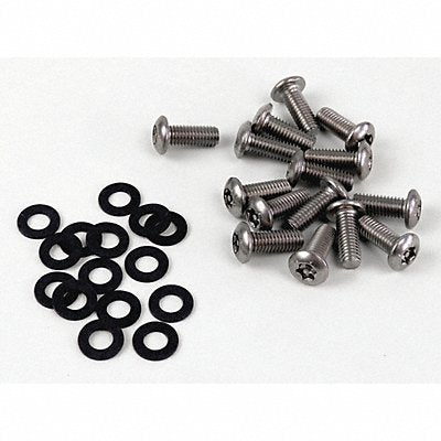 HUBBELL GAI-TRONICS 12542002 Security Screws Black Steel