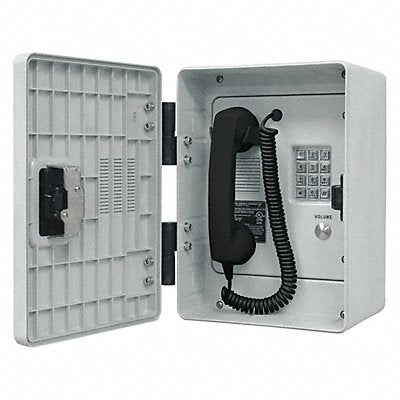 HUBBELL GAI-TRONICS 256005 Telephone Analog Grey Surface Mount