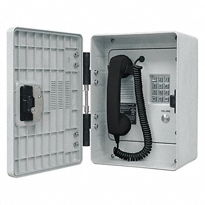 HUBBELL GAI-TRONICS 256710SK Telephone Ethernet Grey Surface Mount