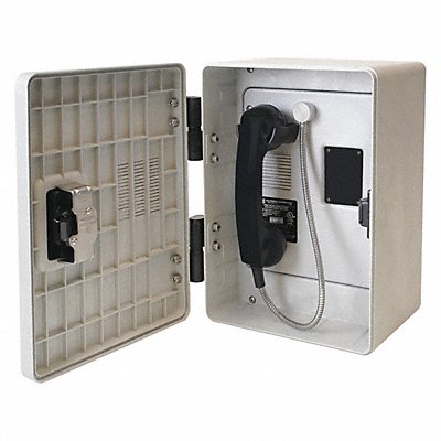 HUBBELL GAI-TRONICS 257001AC Autodial Telephone Analog Grey