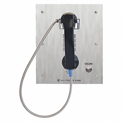 HUBBELL GAI-TRONICS 277001H6 Autodial Telephone Analog Silver
