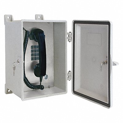 HUBBELL GAI-TRONICS 354001LD Telephone Analog Grey Surface Mount