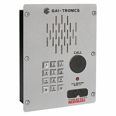 HUBBELL GAI-TRONICS 392001FS Autodial Telephone Analog Silver