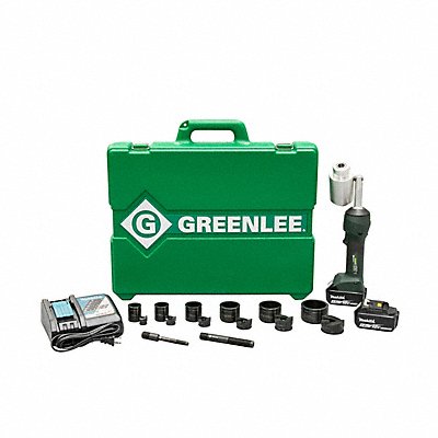GREENLEE LS100X11SB Knockout Tool Kit 25.9 lb Dies Included