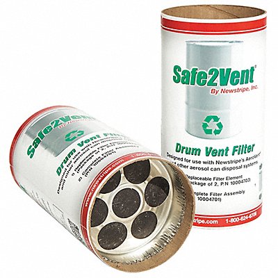 NEWSTRIPE 10004703 Carbon Replacement Filter PK2