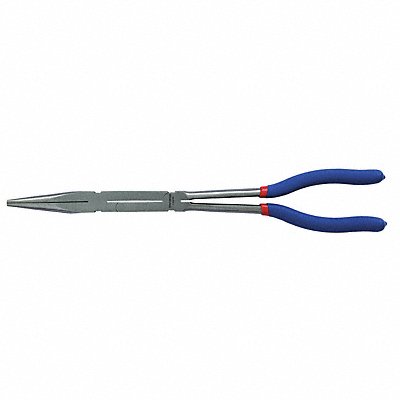 WESTWARD 53JW96 Long Nose Plier 13-1/2 L Serrated