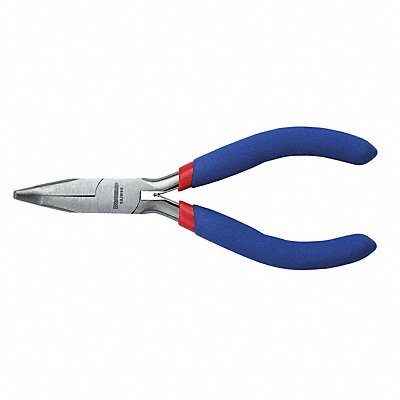 WESTWARD 53JW99 Bent Needle Nose Plier 4-1/2 L Smooth