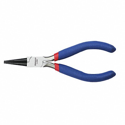 WESTWARD 53JX08 Round Nose Plier 5 L Serrated