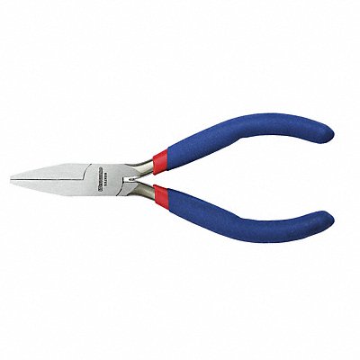 WESTWARD 53JX09 Flat Nose Plier 5 L Serrated