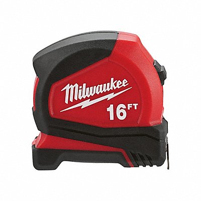 MILWAUKEE 48226616 Tape Measure SAE Blade 16 ft L