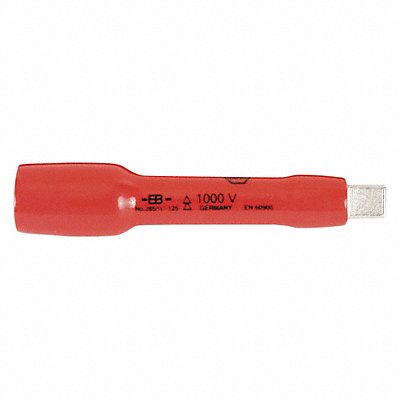 WIHA 12858 Socket Extension Chrome Drv 1/2 in