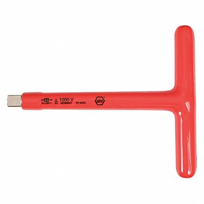WIHA 29012 SocketDrvr Steel Chrome DrvSz 1/2 in