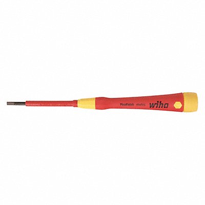 WIHA 32004 Insulated Slotted Screwdriver 9/64 in