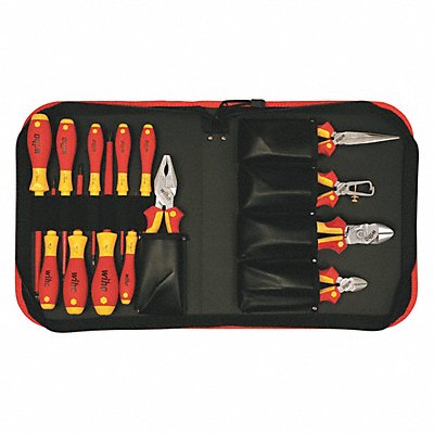 WIHA 32895 Insulated Tool Set 14 Pieces 1000VAC Max