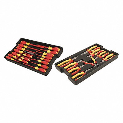WIHA 32989 Insulated Tool Set 28 Pieces 1000VAC Max