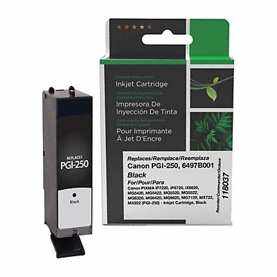 CLOVER CIG6497B001 Ink Cartridge Black Remanufactured