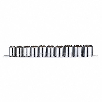 WESTWARD 53PN70 Socket Set 22 mm to 32 mm